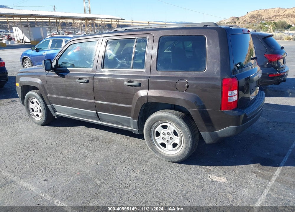 2014 JEEP PATRIOT SPORT VIN: 1C4NJPBBXED649184
