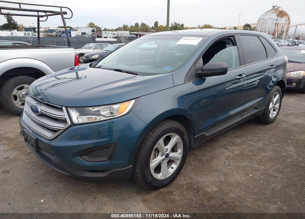 2016 FORD EDGE SE VIN: 2FMPK3G9XGBB82857