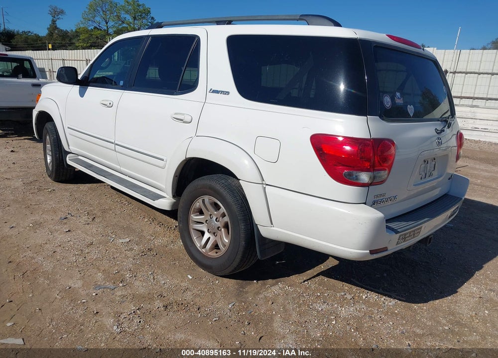 2006 TOYOTA SEQUOIA LIMITED V8 VIN: 5TDZT38A16S277257