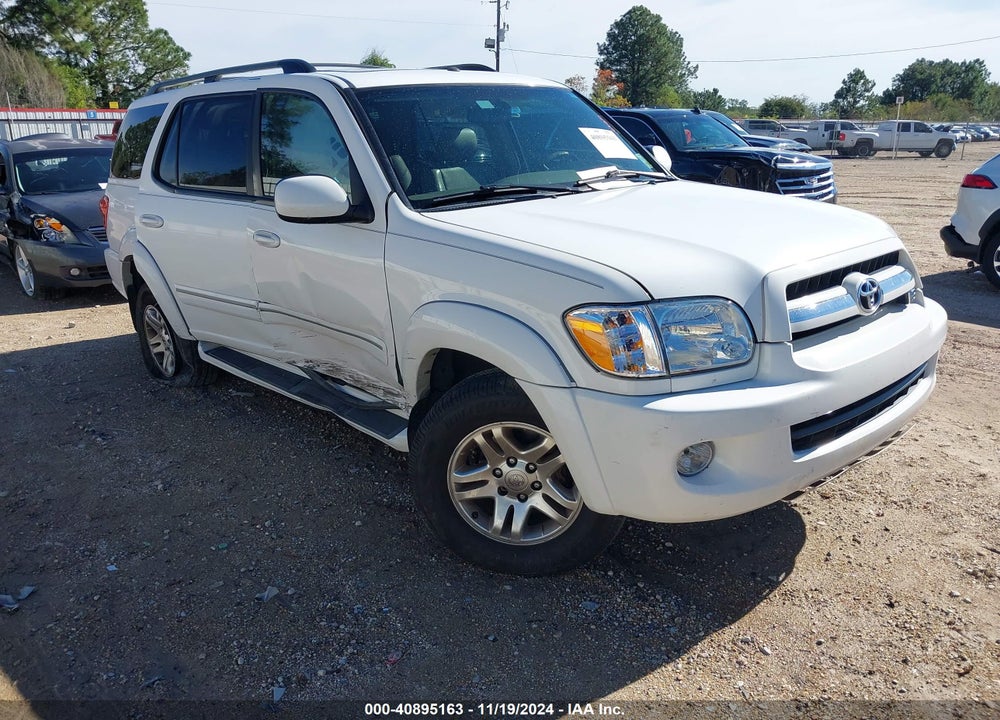 2006 TOYOTA SEQUOIA LIMITED V8 VIN: 5TDZT38A16S277257