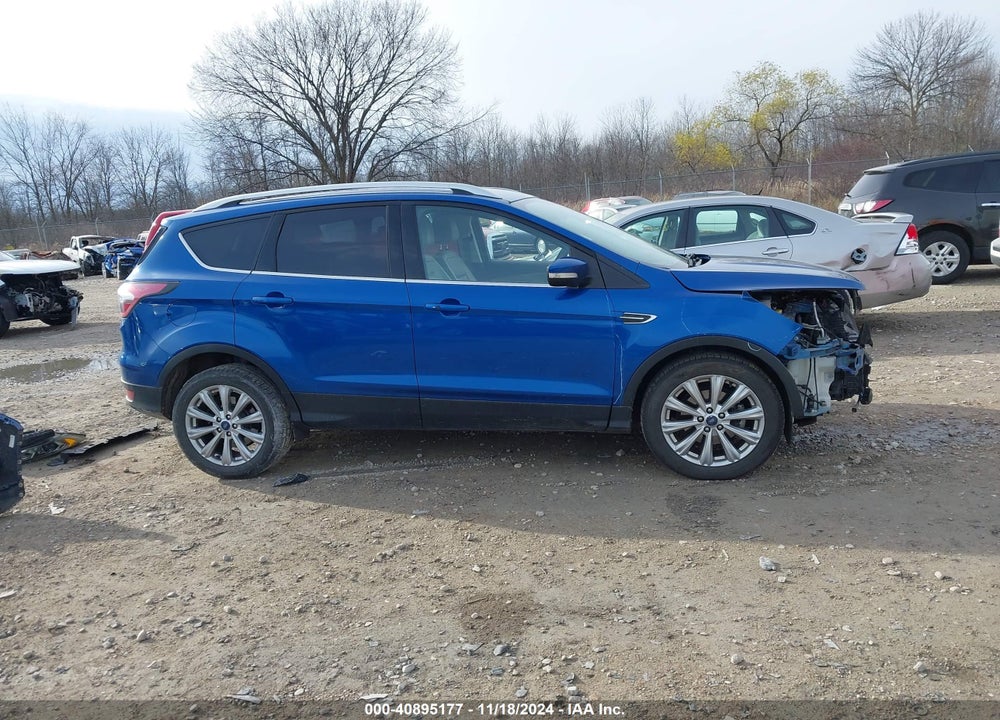2017 FORD ESCAPE TITANIUM VIN: 1FMCU0JD3HUA04675