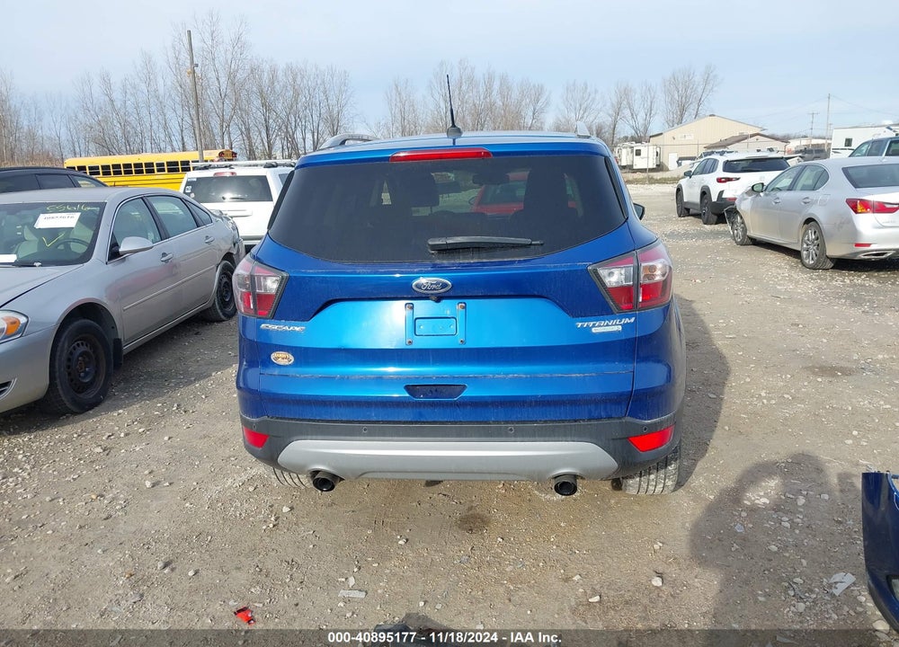 2017 FORD ESCAPE TITANIUM VIN: 1FMCU0JD3HUA04675