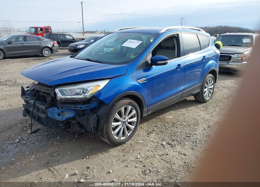 2017 FORD ESCAPE TITANIUM VIN: 1FMCU0JD3HUA04675