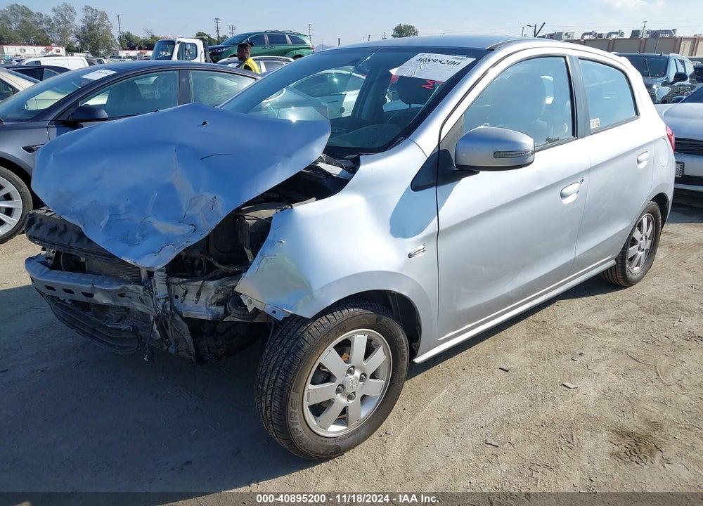 2015 MITSUBISHI MIRAGE ES/RF VIN: ML32A4HJ7FH036405