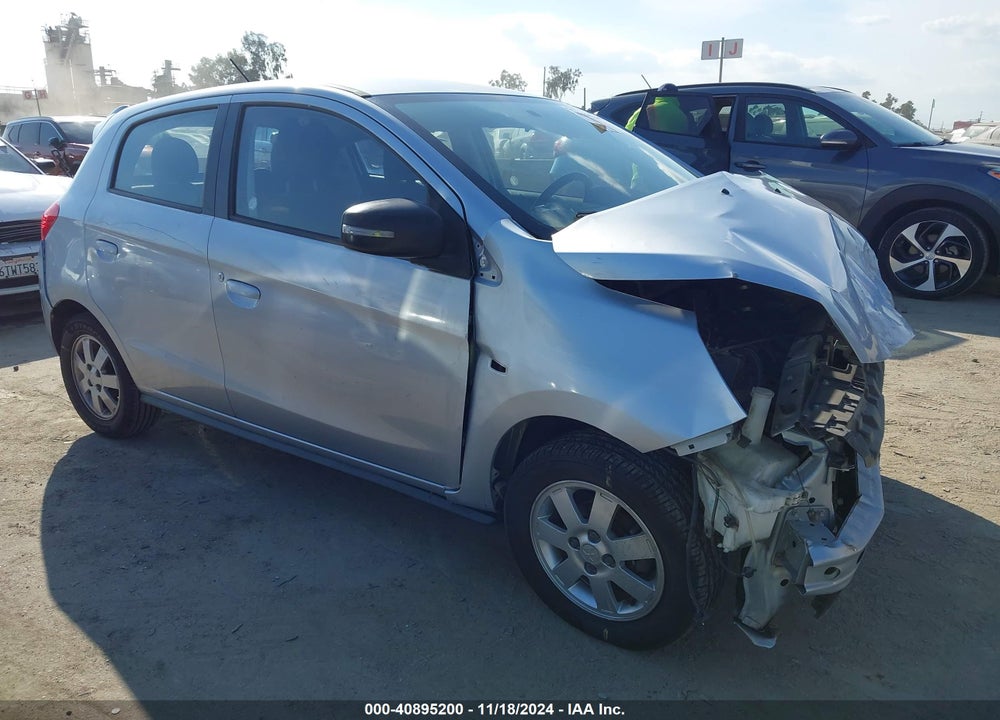 2015 MITSUBISHI MIRAGE ES/RF VIN: ML32A4HJ7FH036405