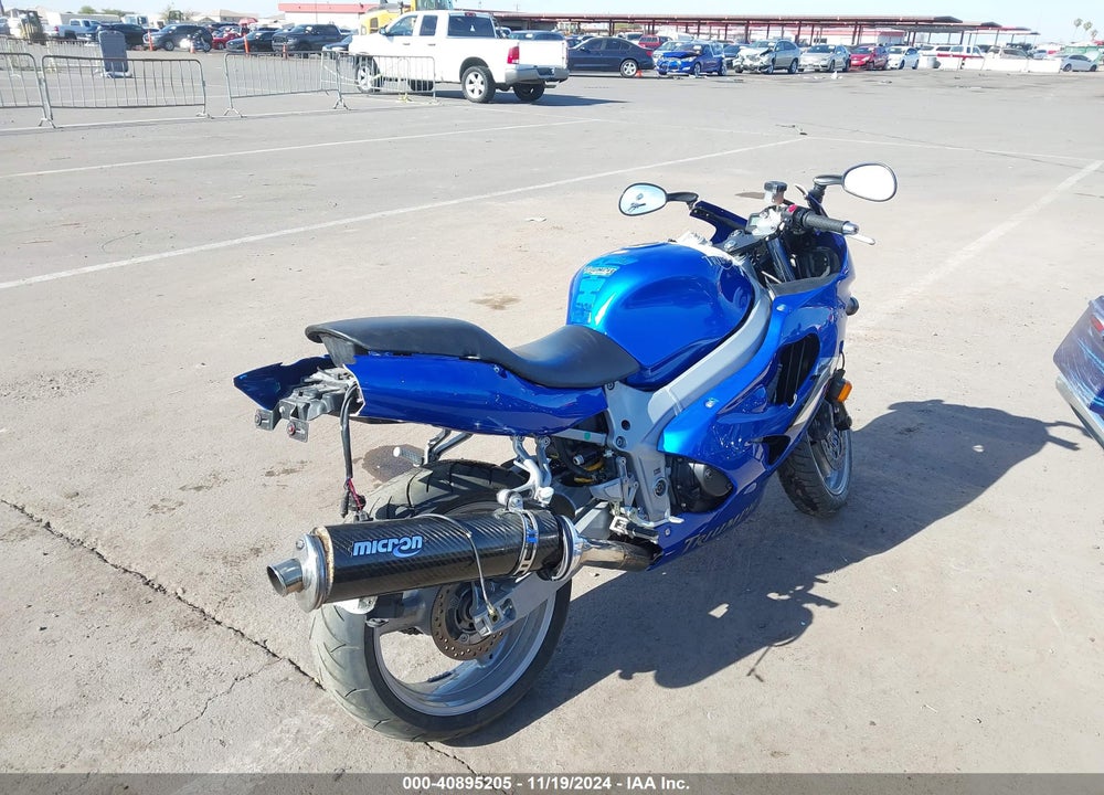 2001 TRIUMPH MOTORCYCLE TT600 VIN: SMT800GE61J127997
