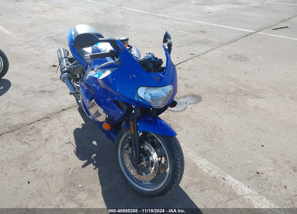 2001 TRIUMPH MOTORCYCLE TT600 VIN: SMT800GE61J127997
