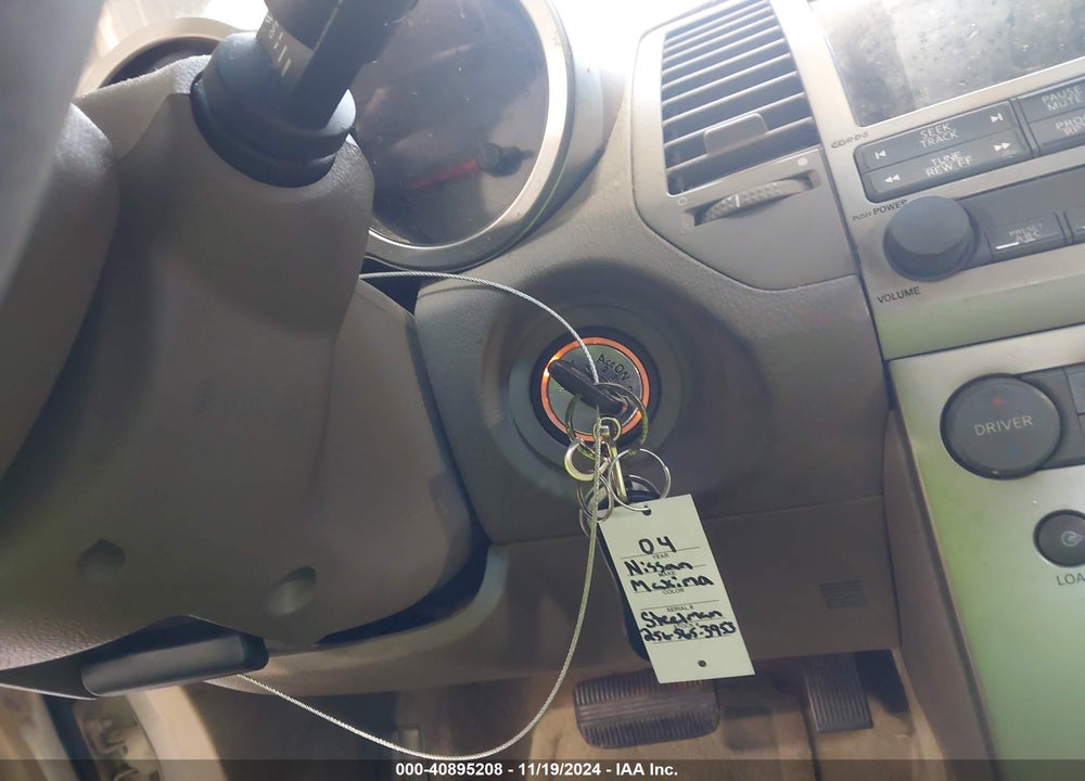 2004 NISSAN MAXIMA 3.5 SL VIN: 1N4BA41E34C802964