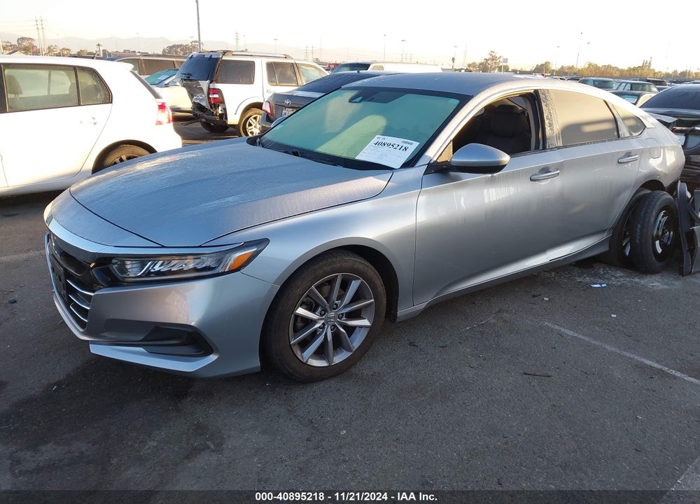 2021 HONDA ACCORD LX VIN: 1HGCV1F14MA019446