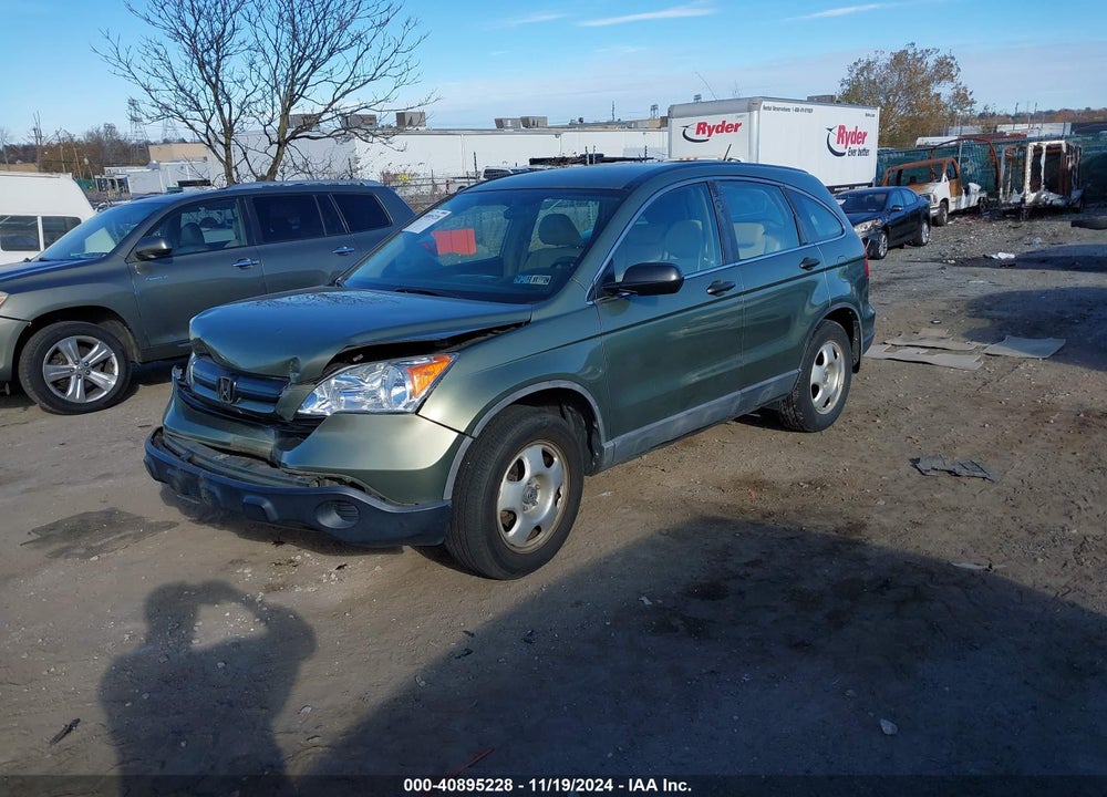 2009 HONDA CR-V LX VIN: 5J6RE48329L031870