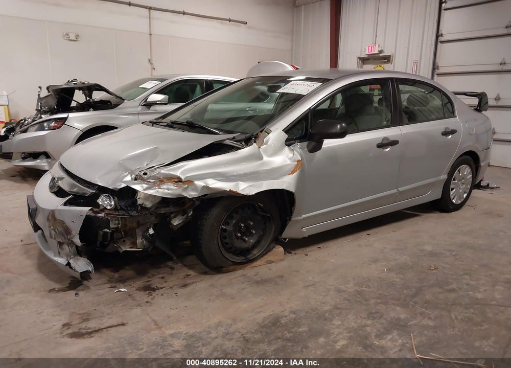 2010 HONDA CIVIC VP VIN: 2HGFA1E38AH508960