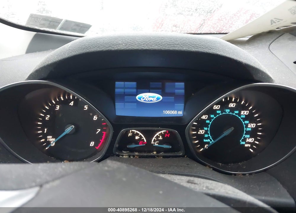 2014 FORD ESCAPE S VIN: 1FMCU0F71EUE19718
