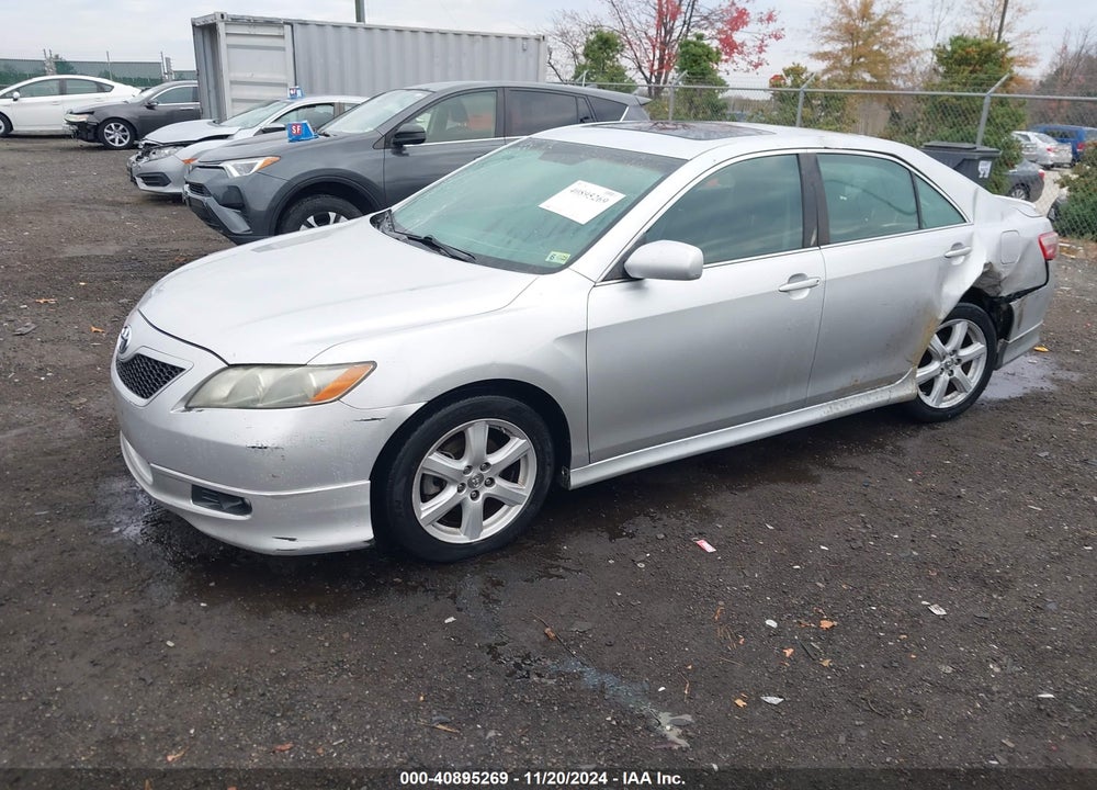 2008 TOYOTA CAMRY SE VIN: 4T1BE46K98U247950