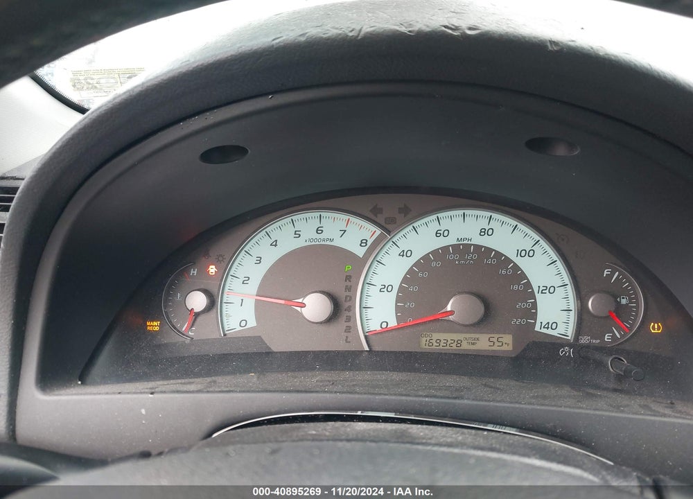2008 TOYOTA CAMRY SE VIN: 4T1BE46K98U247950