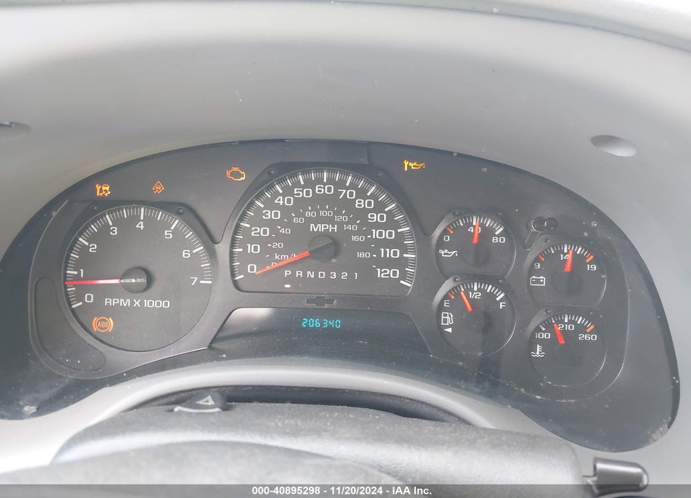 2006 CHEVROLET TRAILBLAZER LS VIN: 1GNDS13S162210688