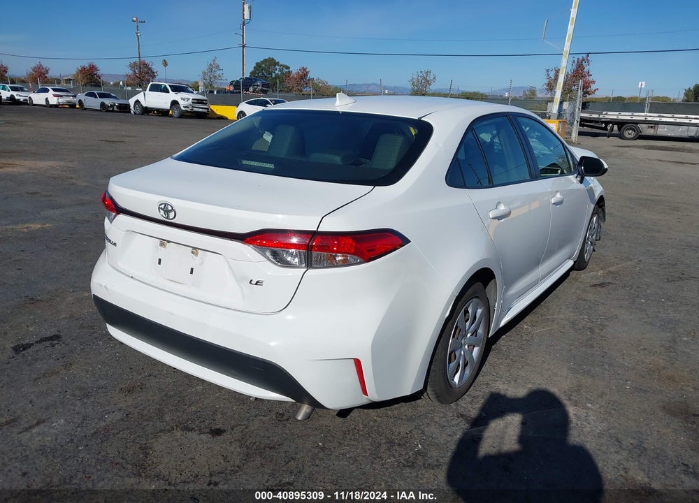 2020 TOYOTA COROLLA LE VIN: JTDEPRAE2LJ052776