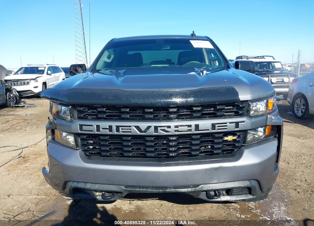2020 CHEVROLET SILVERADO 1500 2WD STANDARD BED CUSTOM VIN: 1GCRWBEF0LZ259134