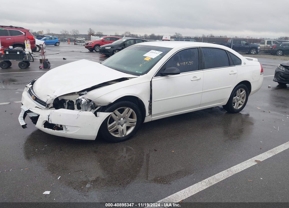 2007 CHEVROLET IMPALA LT VIN: 2G1WC58R279149486