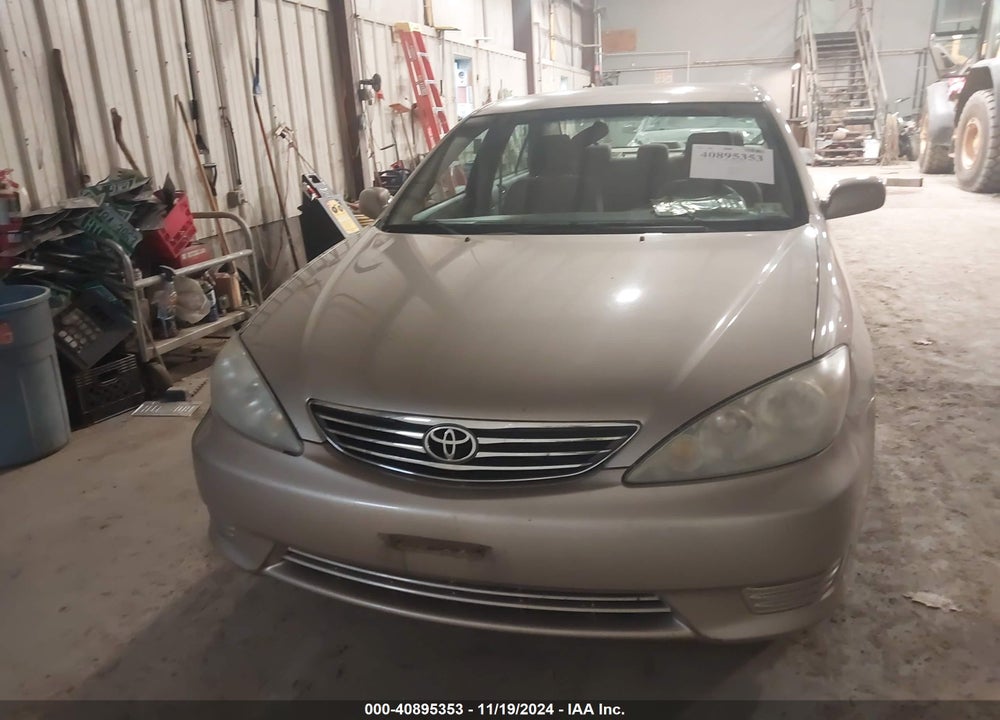 2006 TOYOTA CAMRY LE VIN: 4T1BE32K86U142846