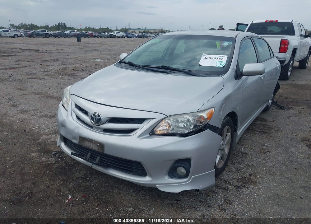 2011 TOYOTA COROLLA S VIN: 2T1BU4EEXBC717457
