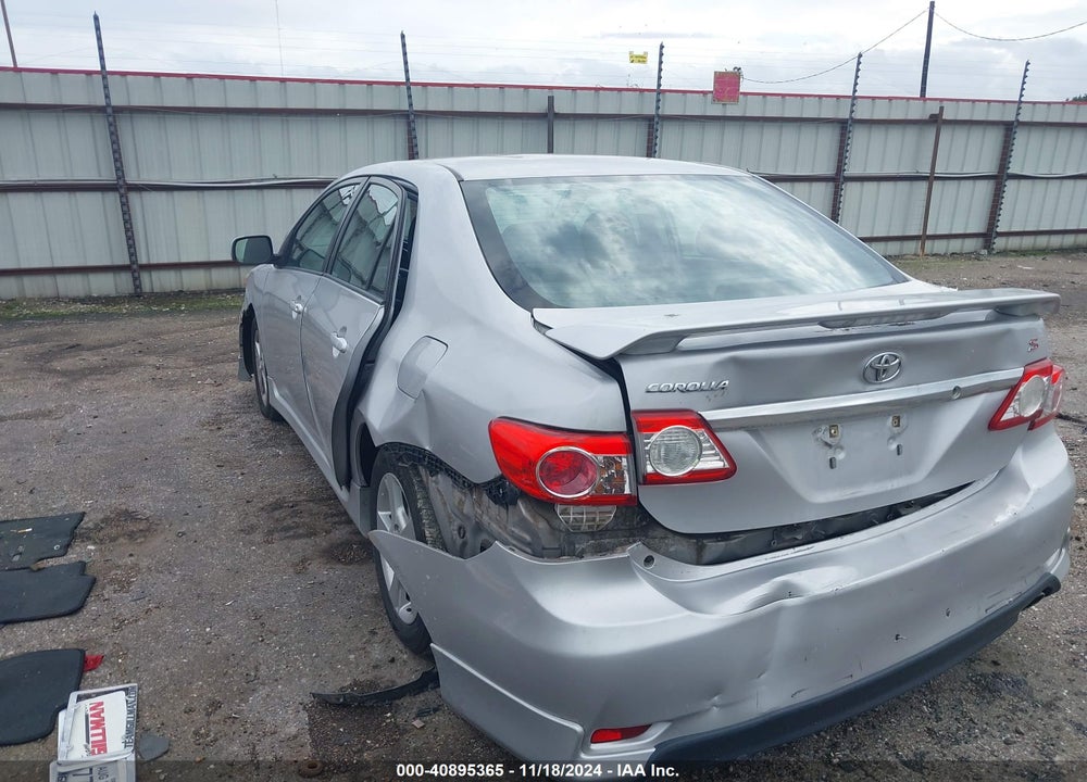 2011 TOYOTA COROLLA S VIN: 2T1BU4EEXBC717457