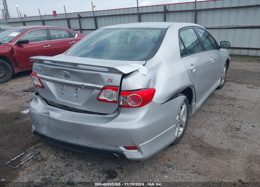 2011 TOYOTA COROLLA S VIN: 2T1BU4EEXBC717457