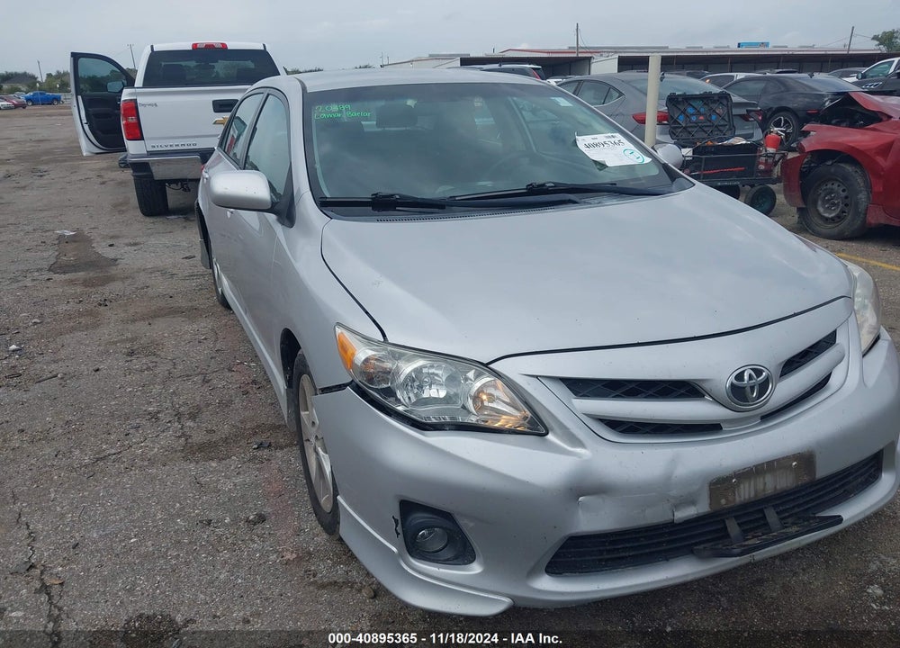 2011 TOYOTA COROLLA S VIN: 2T1BU4EEXBC717457