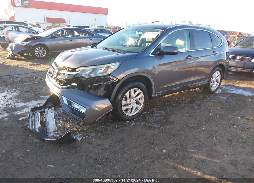 2015 HONDA CR-V EX-L VIN: 2HKRM3H7XFH542796