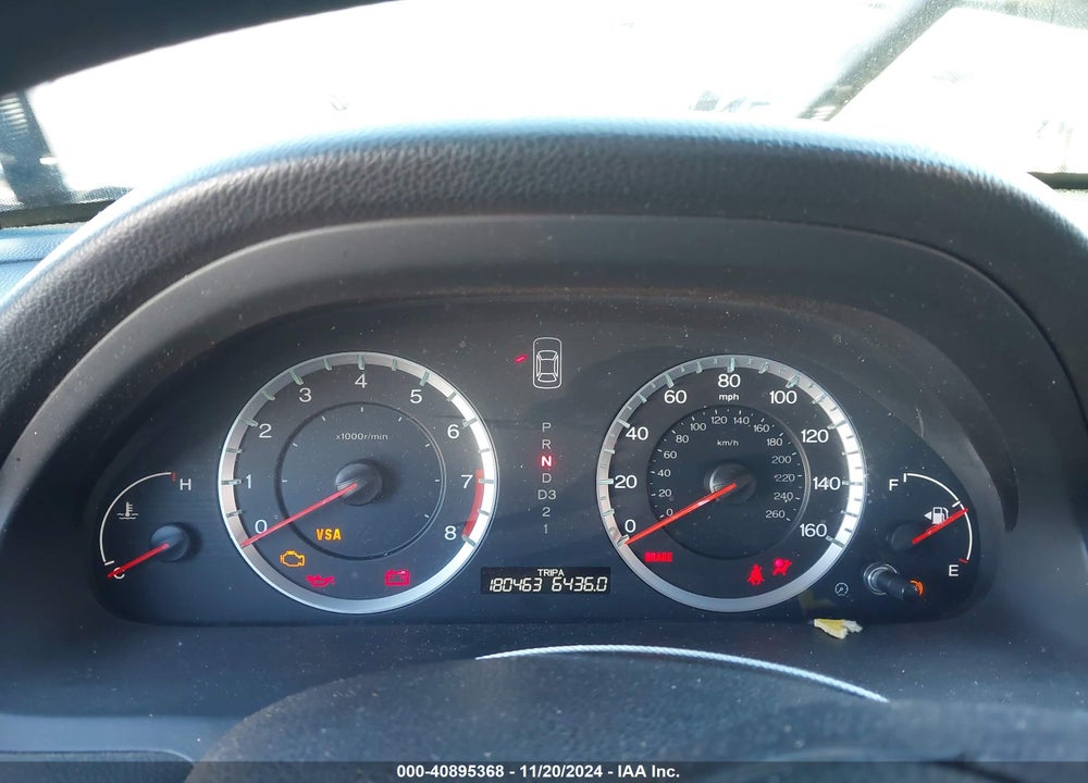 2008 HONDA ACCORD 3.5 EX VIN: 1HGCP36758A027877