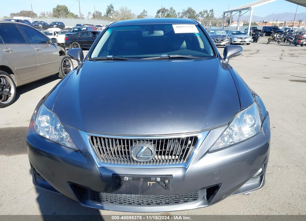 2013 LEXUS IS 250 VIN: JTHBF5C24D5185369