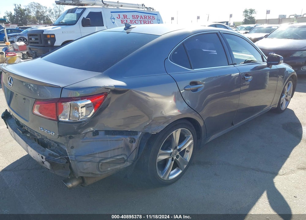 2013 LEXUS IS 250 VIN: JTHBF5C24D5185369