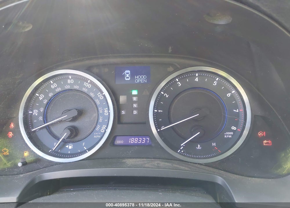 2013 LEXUS IS 250 VIN: JTHBF5C24D5185369
