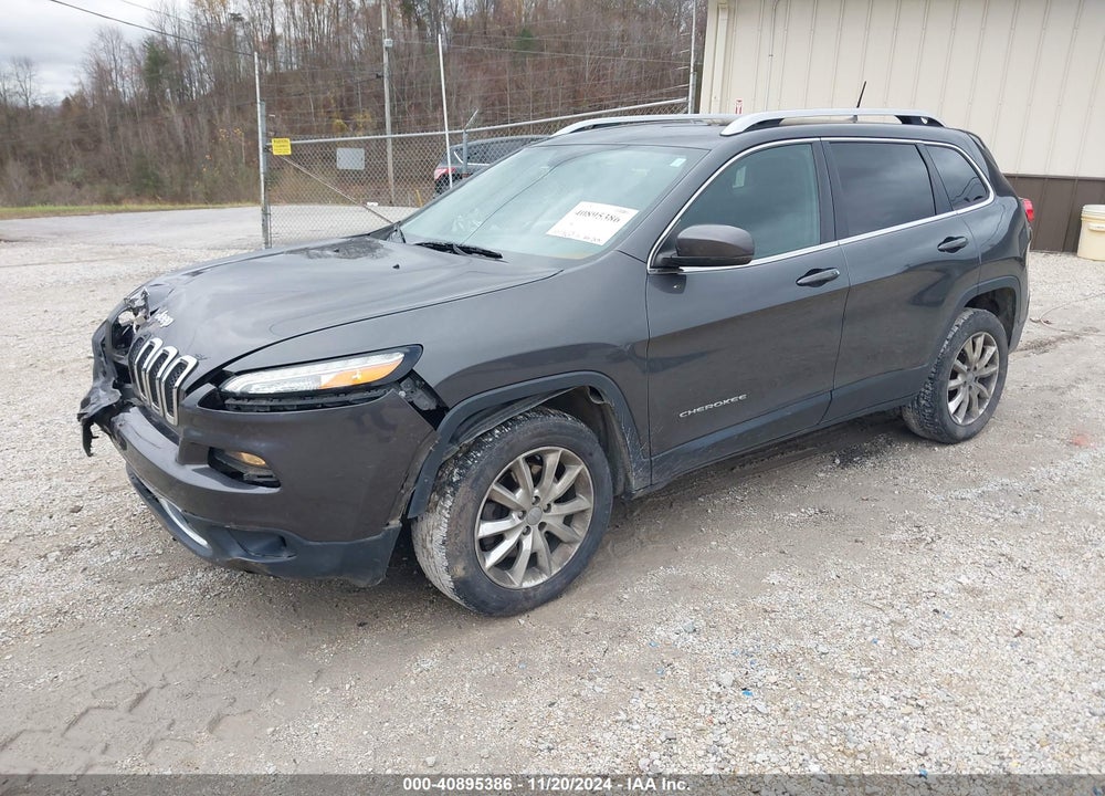 2016 JEEP CHEROKEE LIMITED VIN: 1C4PJMDB7GW213694