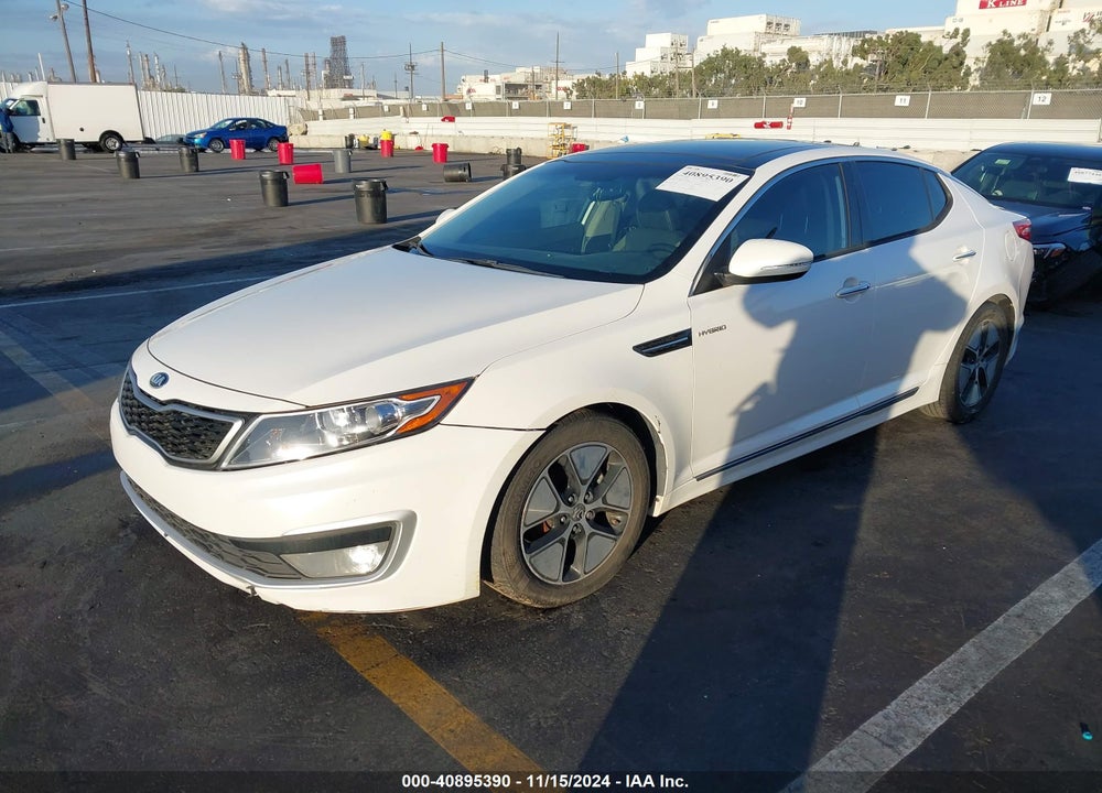 2013 KIA OPTIMA HYBRID EX VIN: KNAGM4AD9D5040112