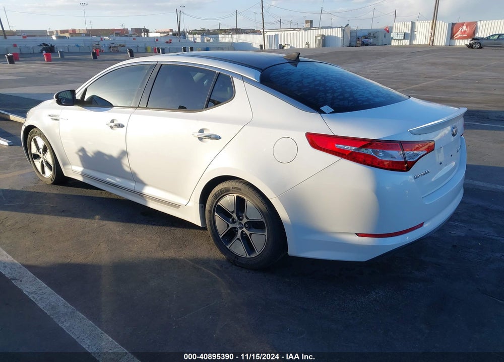 2013 KIA OPTIMA HYBRID EX VIN: KNAGM4AD9D5040112