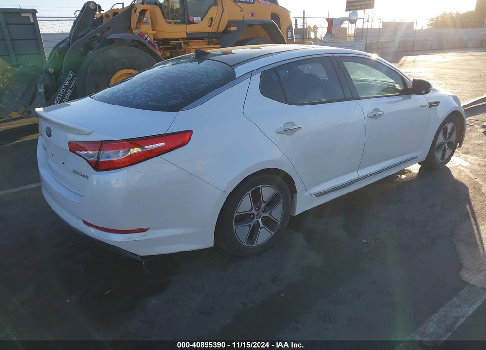 2013 KIA OPTIMA HYBRID EX VIN: KNAGM4AD9D5040112