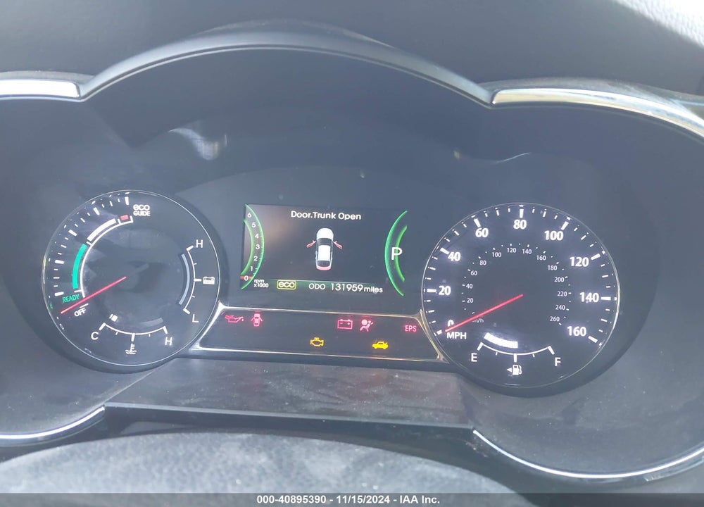 2013 KIA OPTIMA HYBRID EX VIN: KNAGM4AD9D5040112