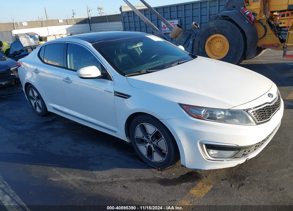 2013 KIA OPTIMA HYBRID EX VIN: KNAGM4AD9D5040112