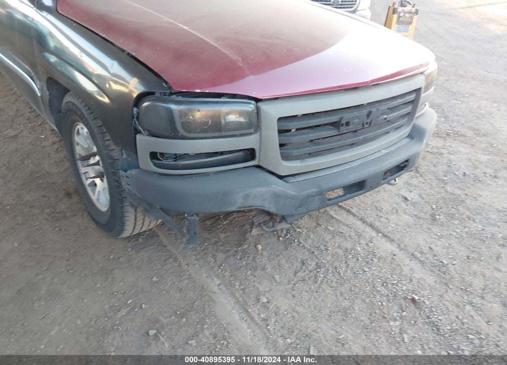 2005 GMC SIERRA 1500 SLE VIN: 1GTEC19TX5Z248937