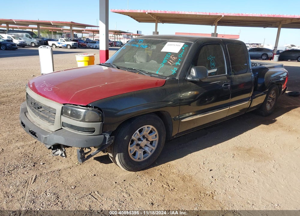2005 GMC SIERRA 1500 SLE VIN: 1GTEC19TX5Z248937