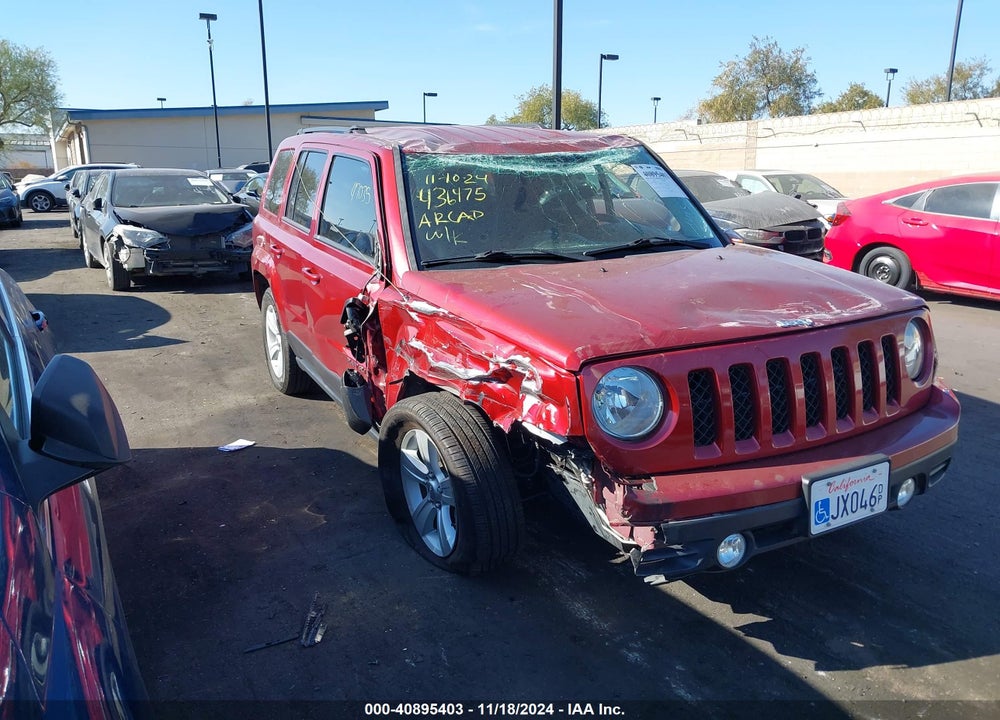 2017 JEEP PATRIOT SPORT FWD VIN: 1C4NJPBB0HD130987