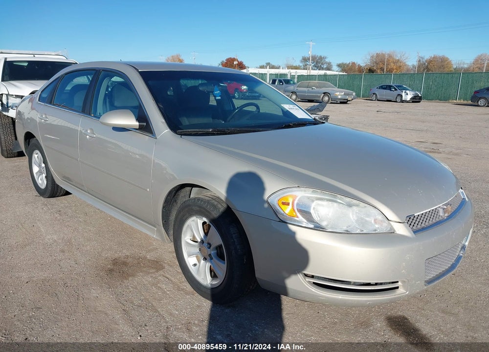 2012 CHEVROLET IMPALA LS VIN: 2G1WF5E33C1128064