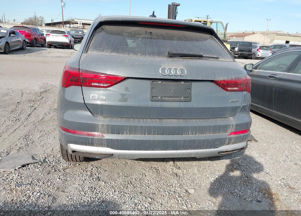 2021 AUDI Q3 PREMIUM 40 TFSI QUATTRO TIPTRONIC VIN: WA1AUCF33M1087351