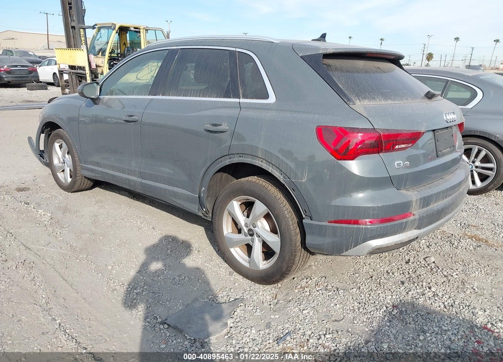 2021 AUDI Q3 PREMIUM 40 TFSI QUATTRO TIPTRONIC VIN: WA1AUCF33M1087351
