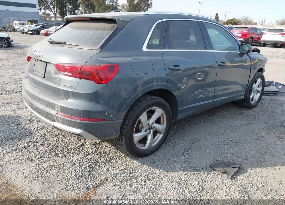 2021 AUDI Q3 PREMIUM 40 TFSI QUATTRO TIPTRONIC VIN: WA1AUCF33M1087351