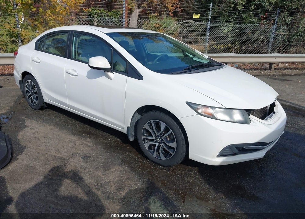 2013 HONDA CIVIC EX VIN: 19XFB2F83DE073650