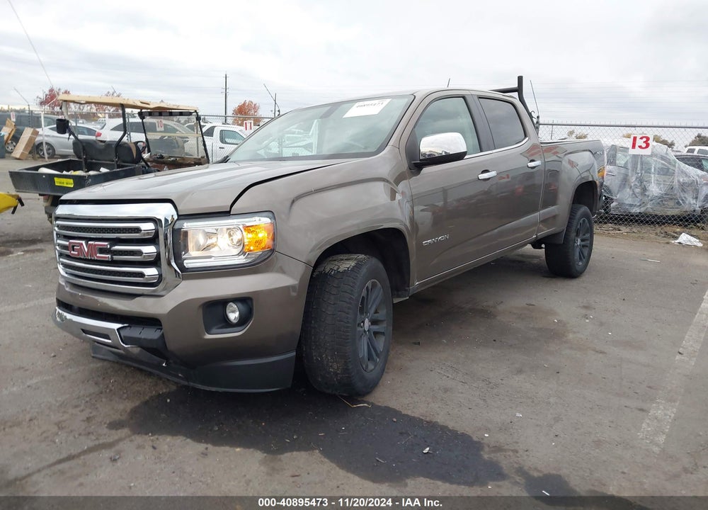 2015 GMC CANYON SLT VIN: 1GTG6CE34F1201145