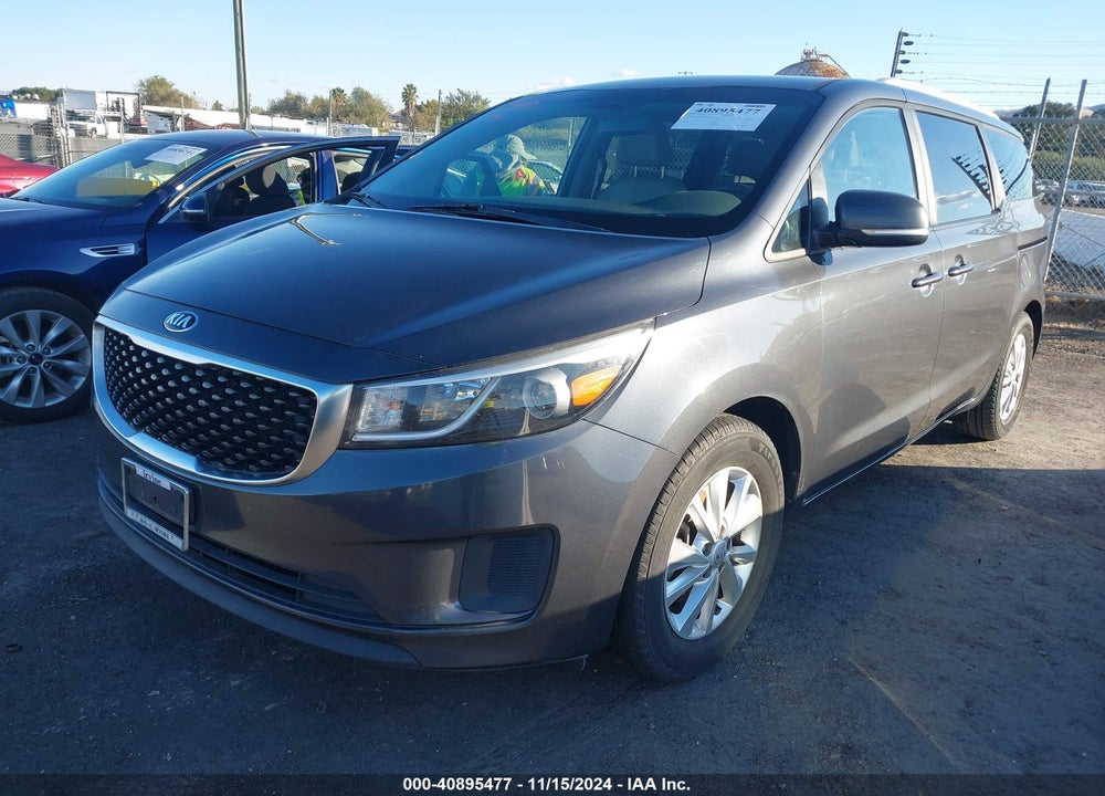 2015 KIA SEDONA LX VIN: KNDMB5C18F6072793