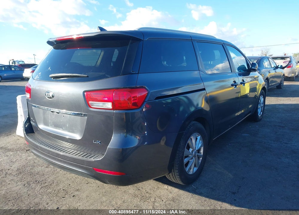 2015 KIA SEDONA LX VIN: KNDMB5C18F6072793