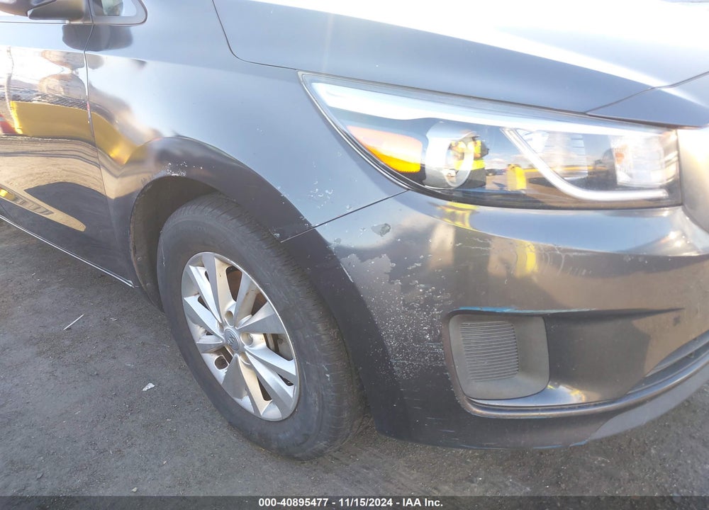 2015 KIA SEDONA LX VIN: KNDMB5C18F6072793